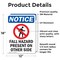 Signmission 18 in Height, 12 in Width, Vinyl Decal, Rectangle OS-2PACK-NS-D-1218-V-12427 - alternate 2